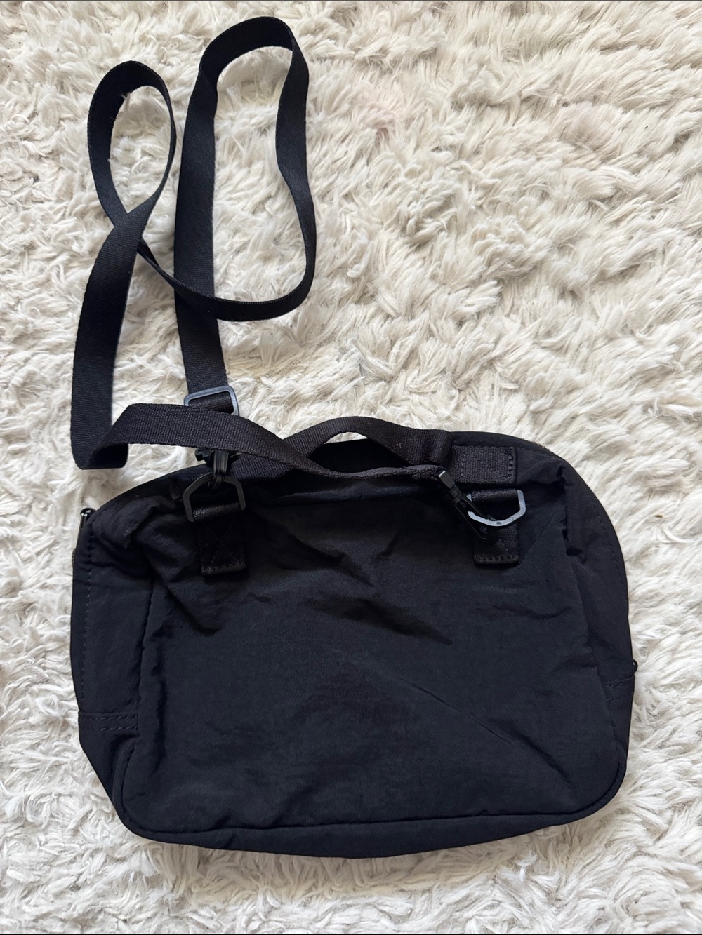 Disney Uniqlo x Ambush Black Crossbody Bag with Mickey Patch - Picture 4 of 4